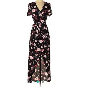 Juniors Candies Floral Maxi Romper dress